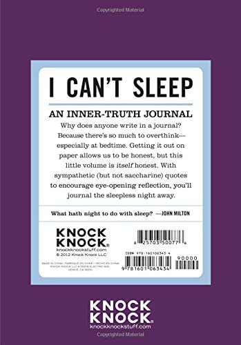 I Can't Sleep Mini Journal - SOMERSET HOUSE SHOP