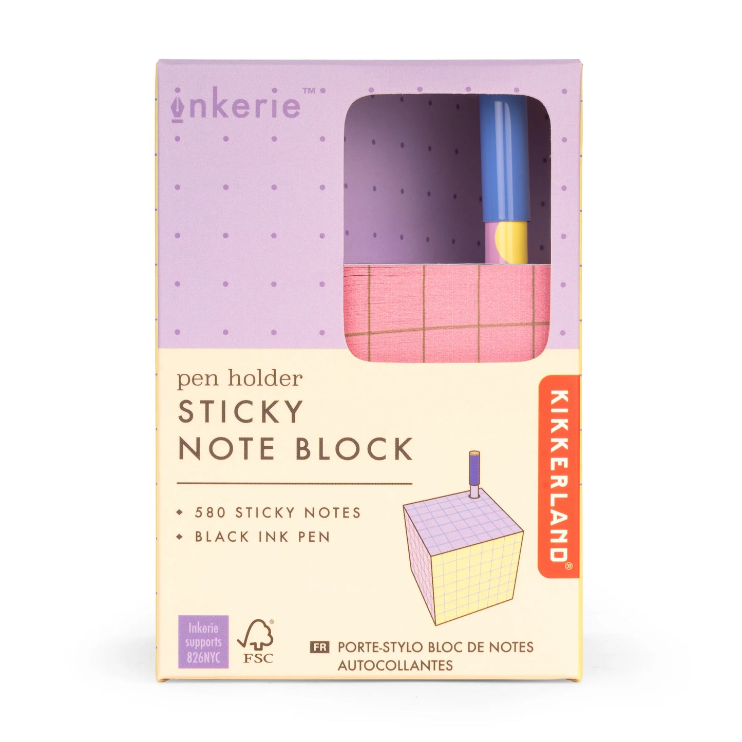 Pen Holder Sticky Note Block - SOMERSET HOUSE SHOP