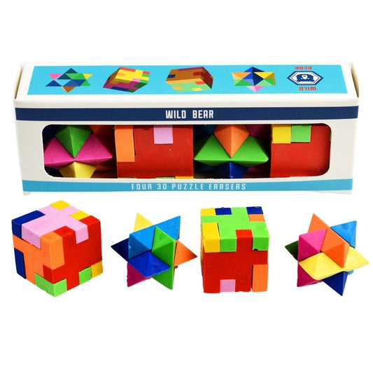 3D Puzzle Erasers - SOMERSET HOUSE SHOP