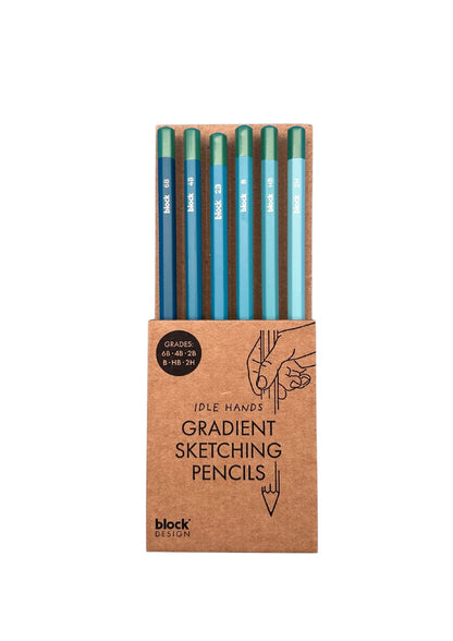 Set of Gradient Sketching Pencils - SOMERSET HOUSE SHOP