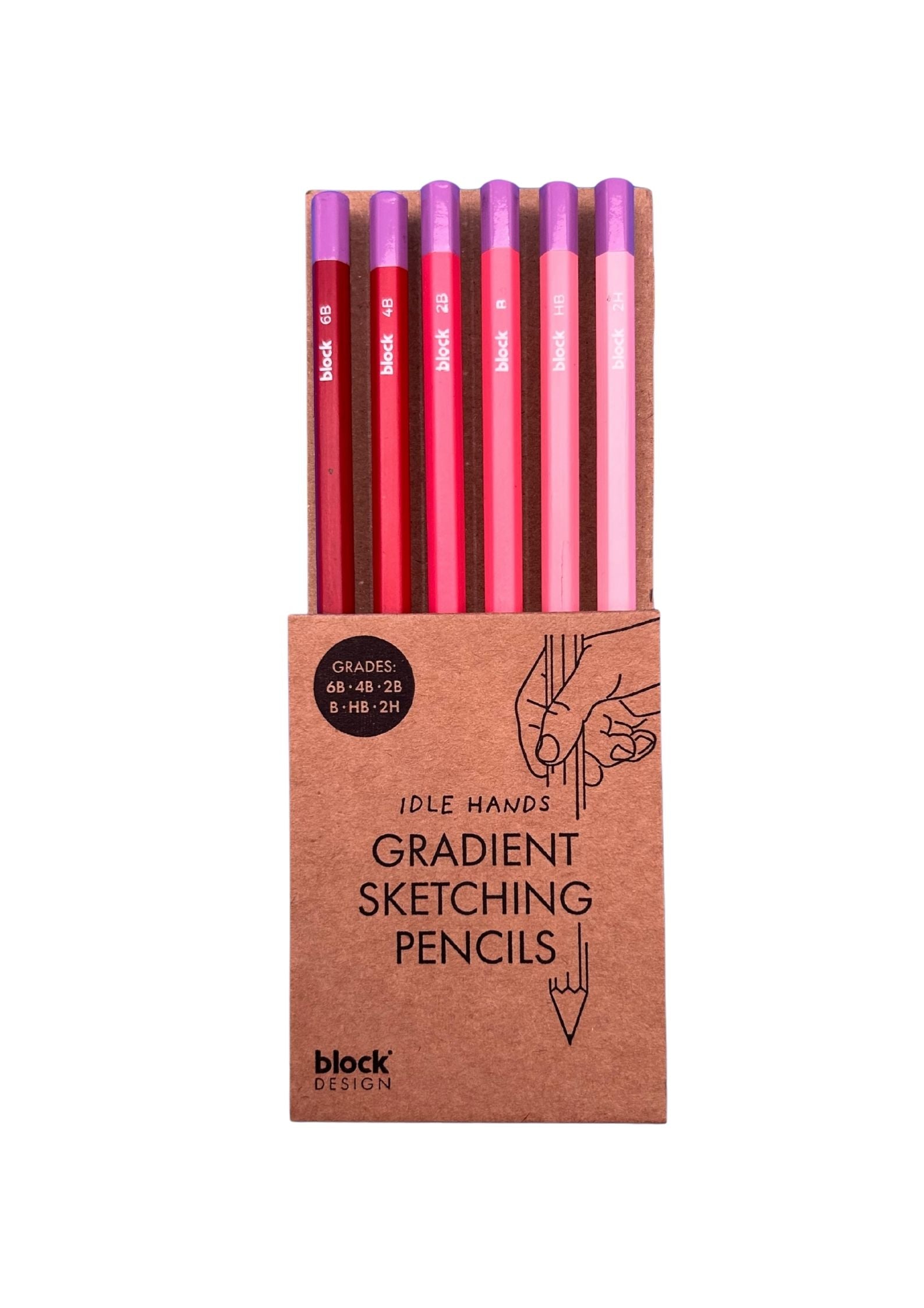 Set of Gradient Sketching Pencils - SOMERSET HOUSE SHOP