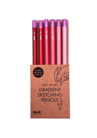 Set of Gradient Sketching Pencils - SOMERSET HOUSE SHOP