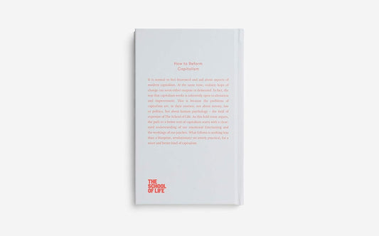 How to Reform Capitalism (The School of Life) - SOMERSET HOUSE SHOP