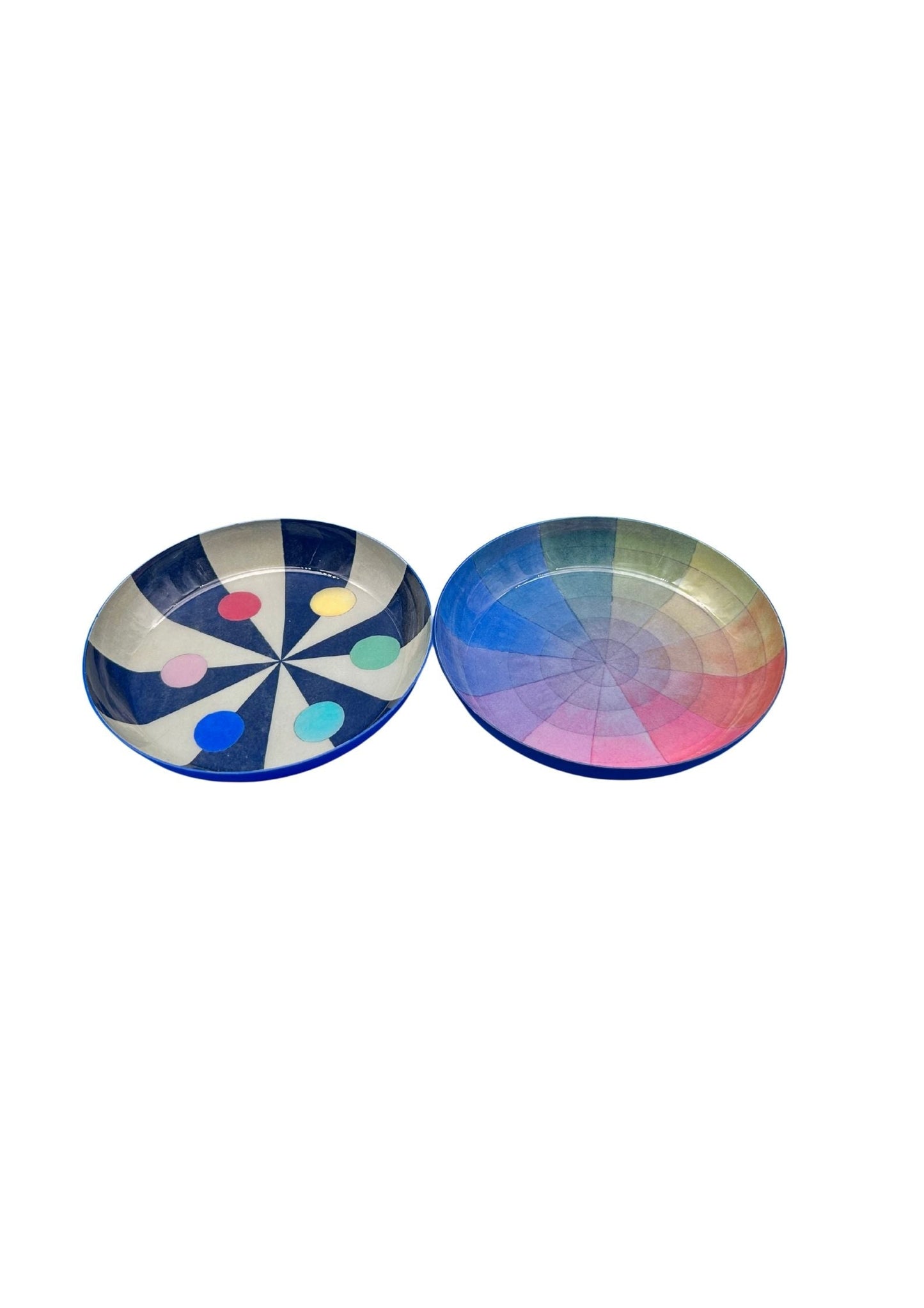 Colour Theory Round Enamel Tray - SOMERSET HOUSE SHOP