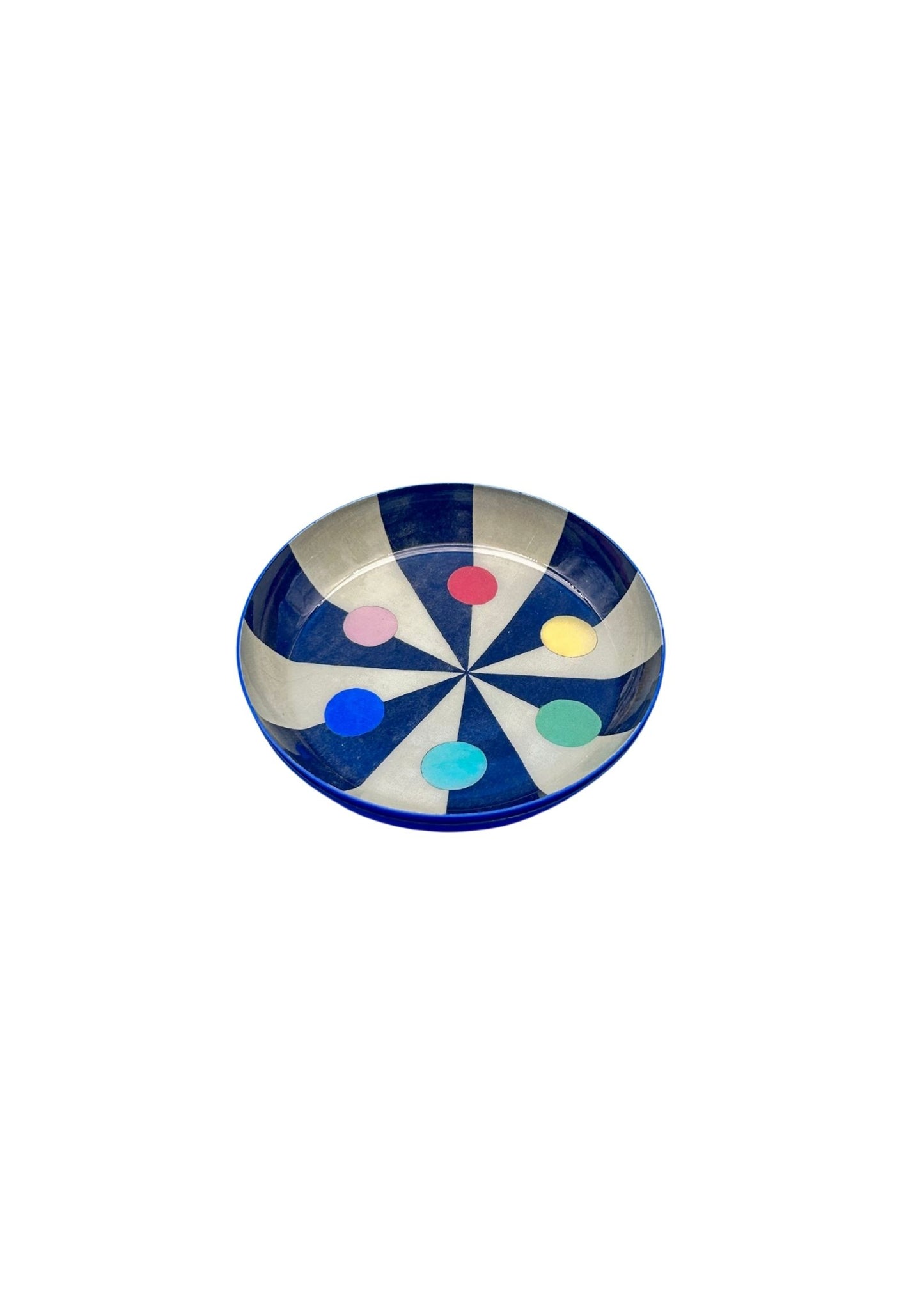Colour Theory Round Enamel Tray - SOMERSET HOUSE SHOP