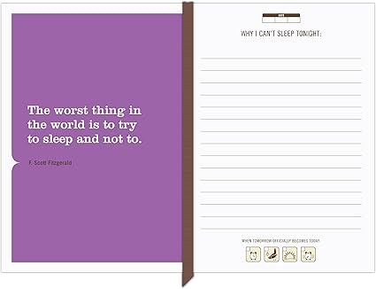 I Can't Sleep Mini Journal - SOMERSET HOUSE SHOP