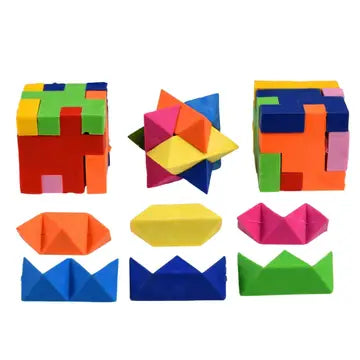 3D Puzzle Erasers - SOMERSET HOUSE SHOP