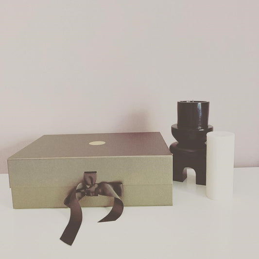 Ebony Candle Holder Set - SOMERSET HOUSE SHOP