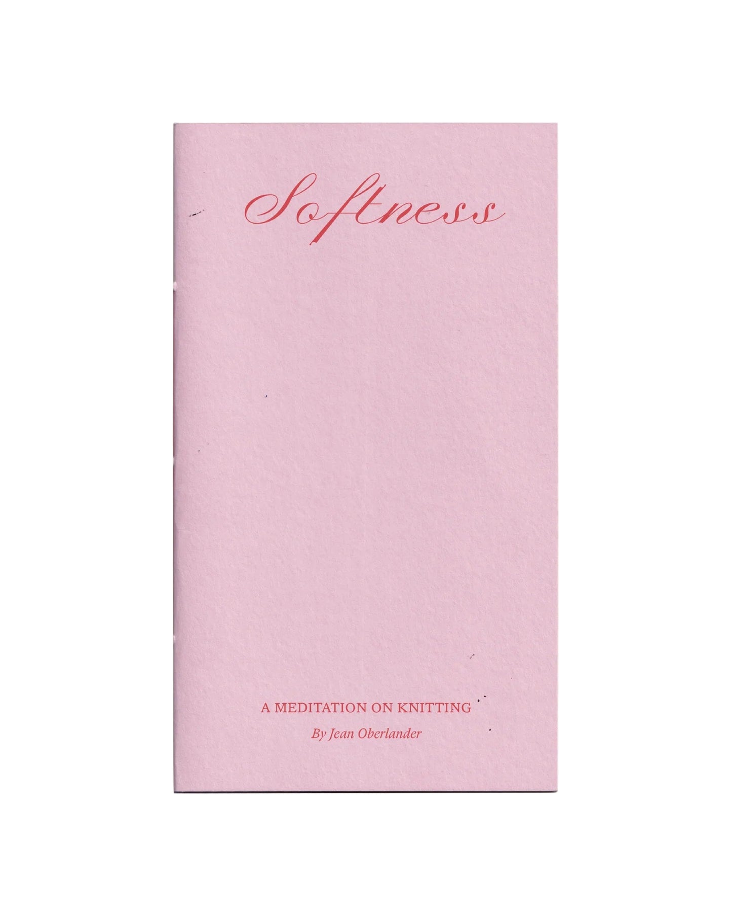 Softness - A Meditation on Knitting: Jean Oberlander - SOMERSET HOUSE SHOP