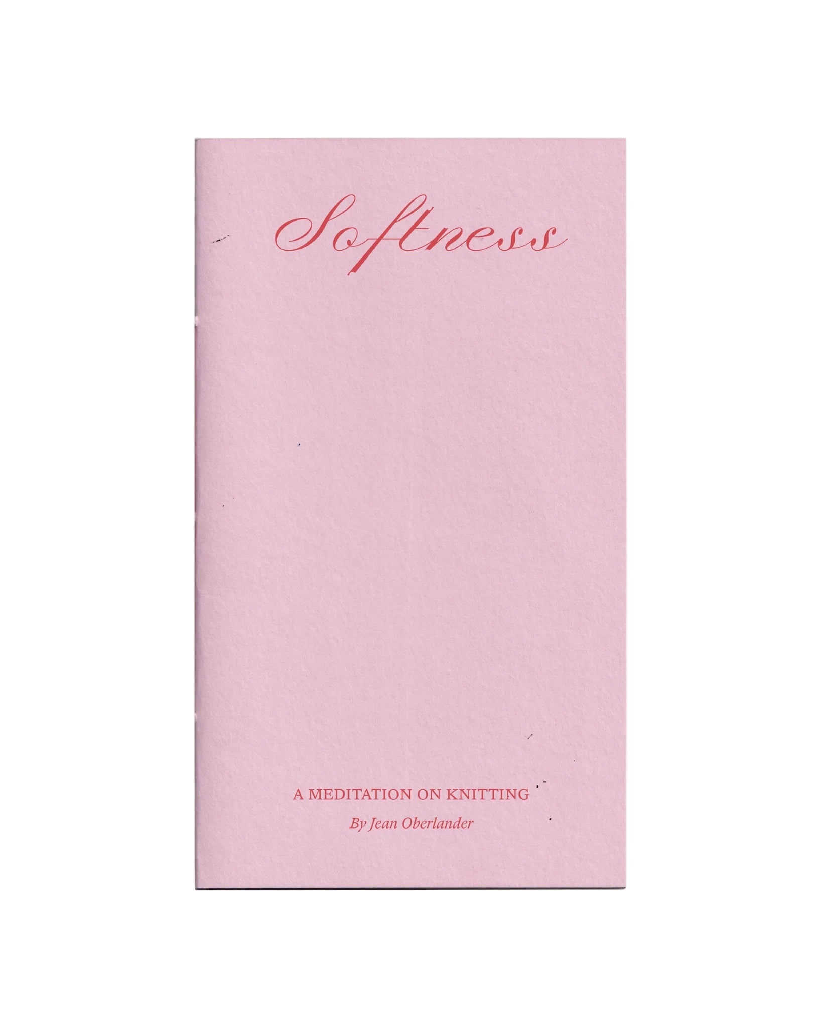 Softness - A Meditation on Knitting: Jean Oberlander - SOMERSET HOUSE SHOP