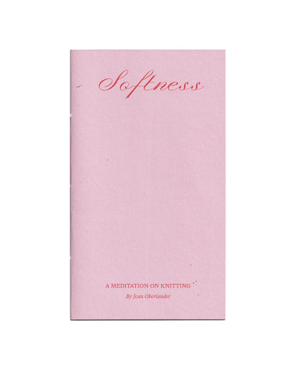 Softness - A Meditation on Knitting: Jean Oberlander - SOMERSET HOUSE SHOP