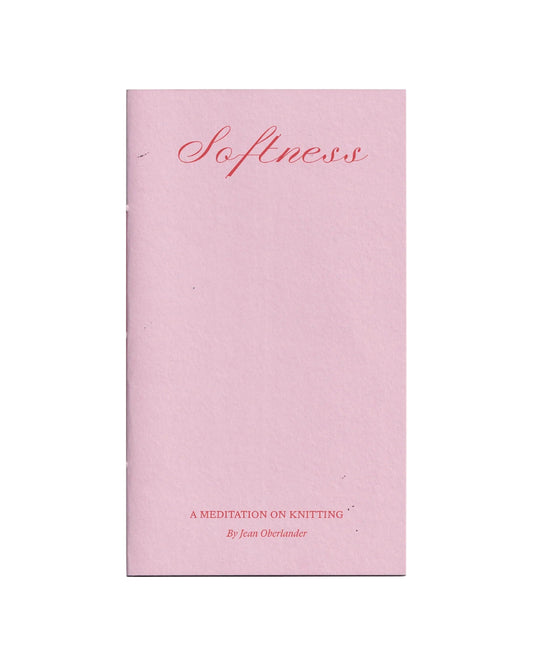 Softness - A Meditation on Knitting: Jean Oberlander - SOMERSET HOUSE SHOP