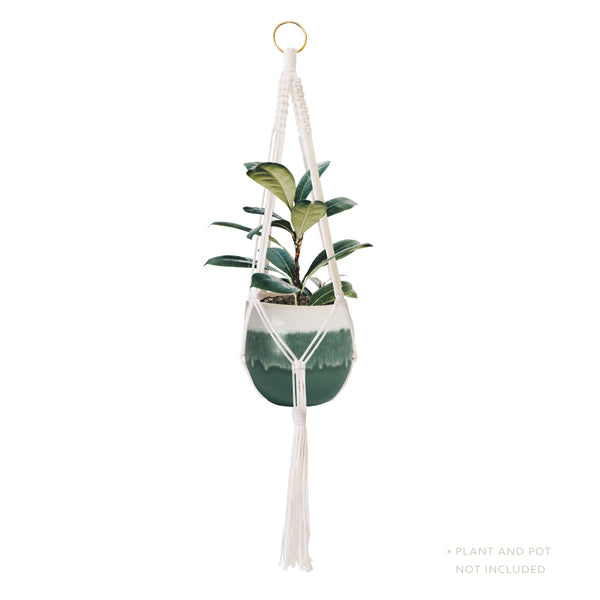 Macrame Plant Hanger - SOMERSET HOUSE SHOP