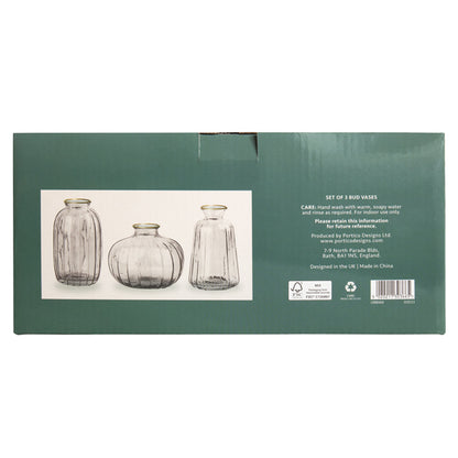 Set of 3 Bud Vases - SOMERSET HOUSE SHOP