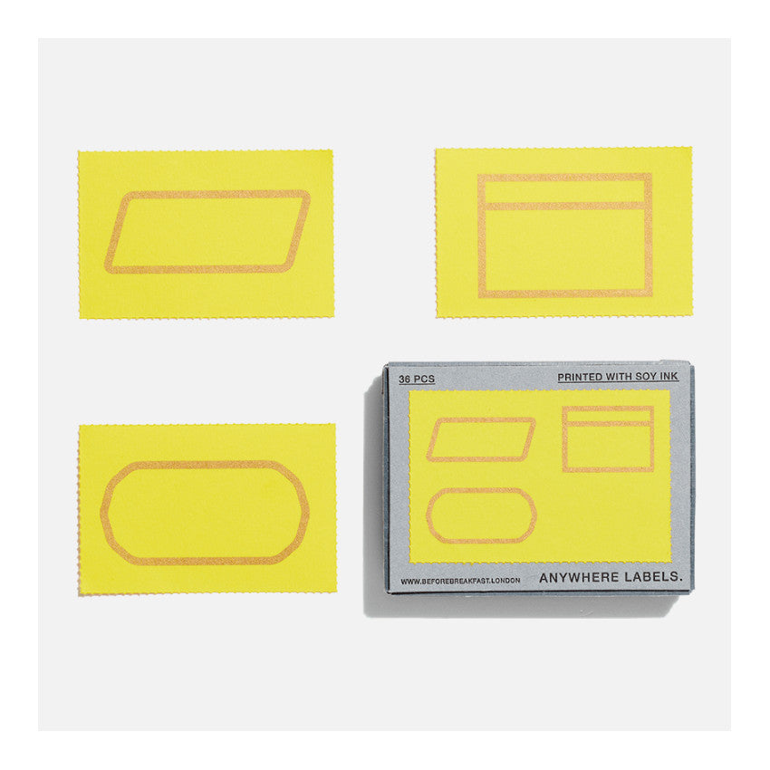 Sticky labels - 4 colours available - SOMERSET HOUSE SHOP