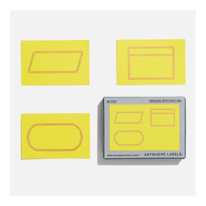 Sticky labels - 4 colours available - SOMERSET HOUSE SHOP