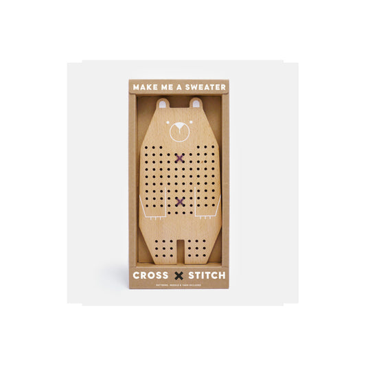 Cross Stitch Bear - SOMERSET HOUSE SHOP