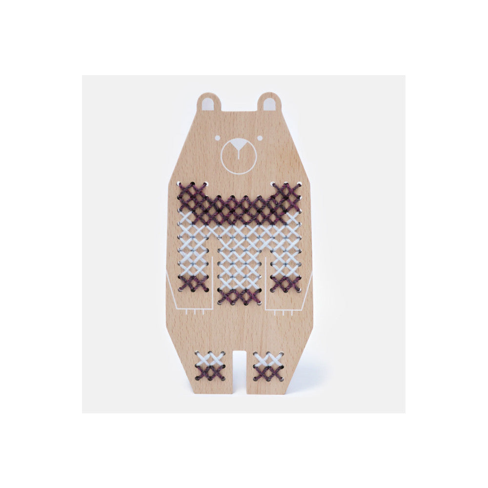 Cross Stitch Bear - SOMERSET HOUSE SHOP