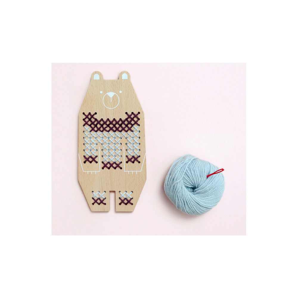 Cross Stitch Bear - SOMERSET HOUSE SHOP