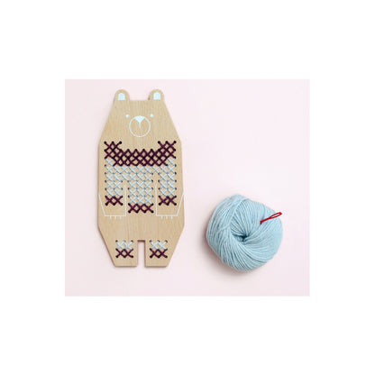 Cross Stitch Bear - SOMERSET HOUSE SHOP