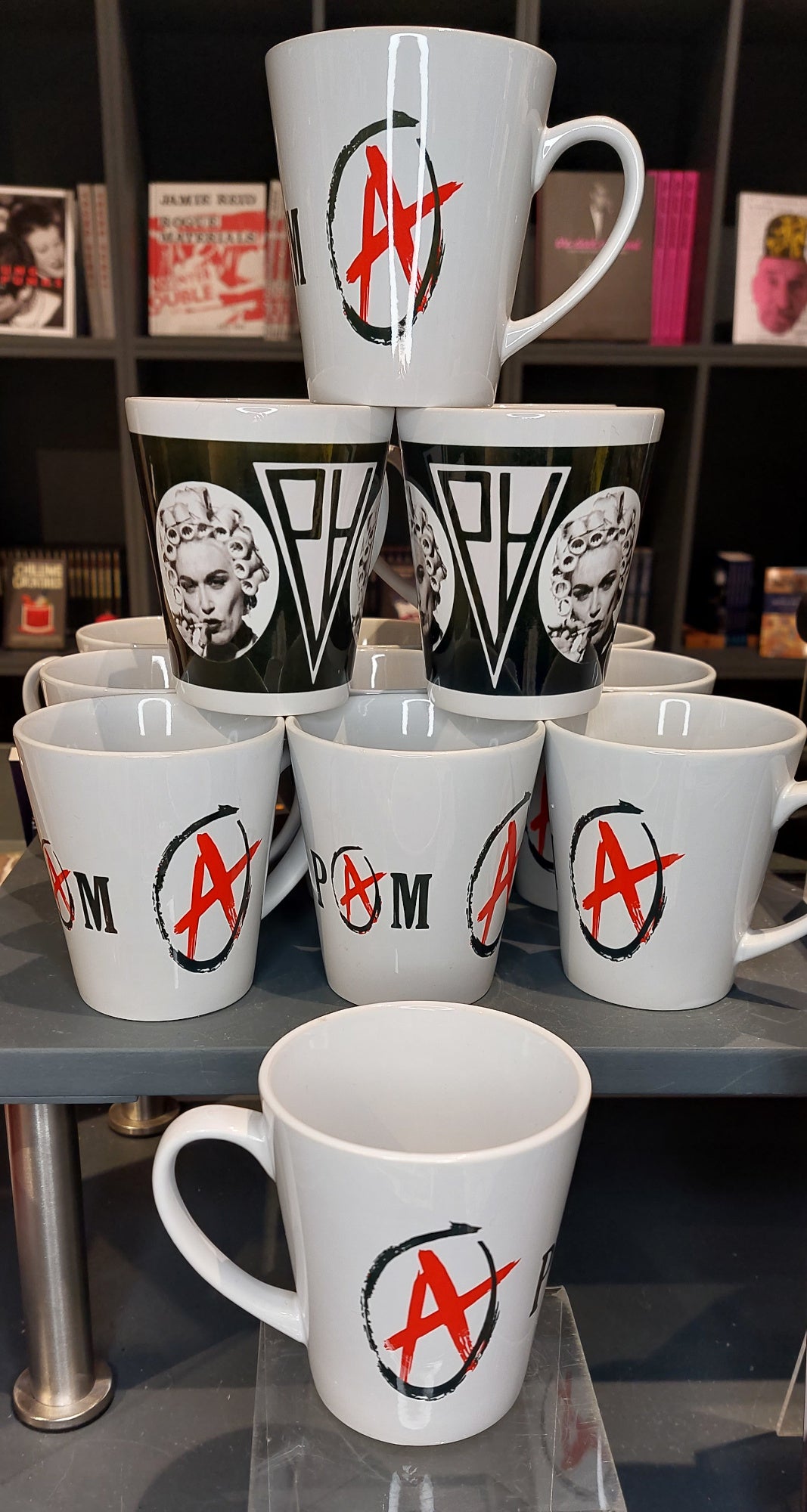 Pam Hoggs fashion Anarchy coffee mug - SOMERSET HOUSE SHOP
